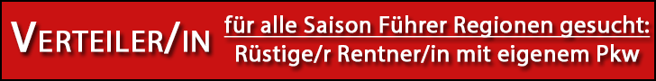 Saison Führer Verteiler/in gesucht